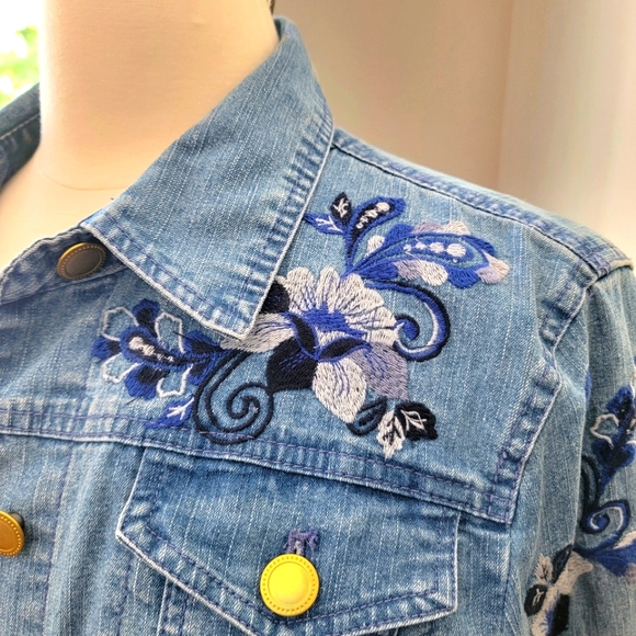 Ruby Rd jean jacket - Picture 2 of 6